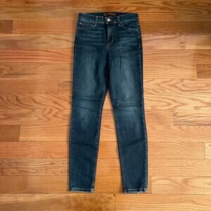 Joe's Jeans Womens 25 The Charlie High Rise Skinny Jeans Blue Flawless Wash